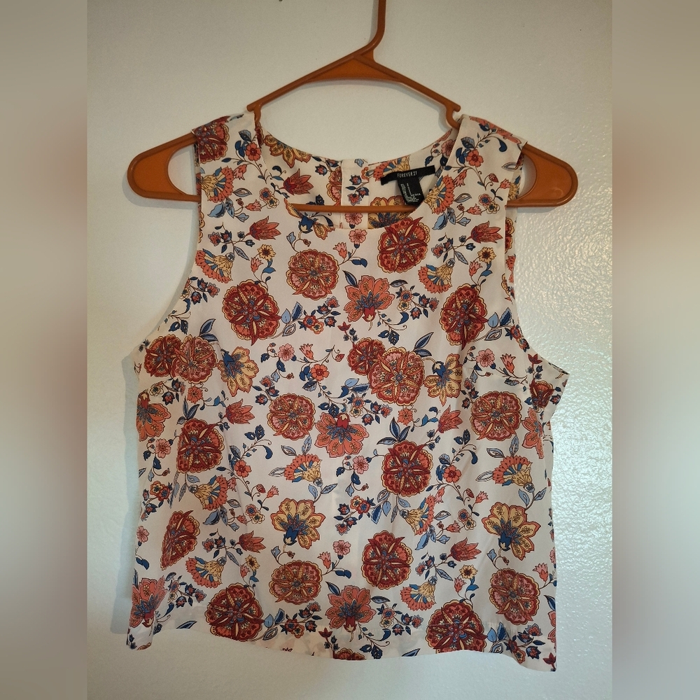 Floral Tank Top